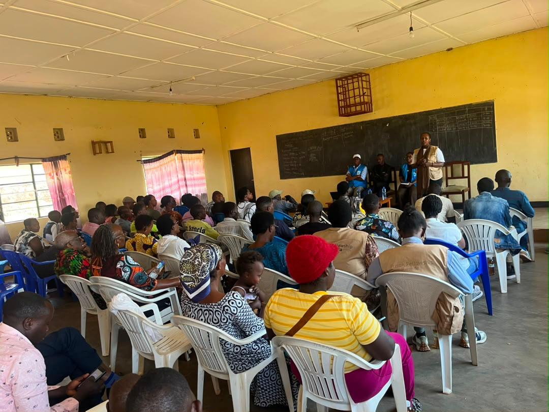 PFR, MINEMA and UNHCR Conduct Community Outreach Activity for Refugees in Huye Urban