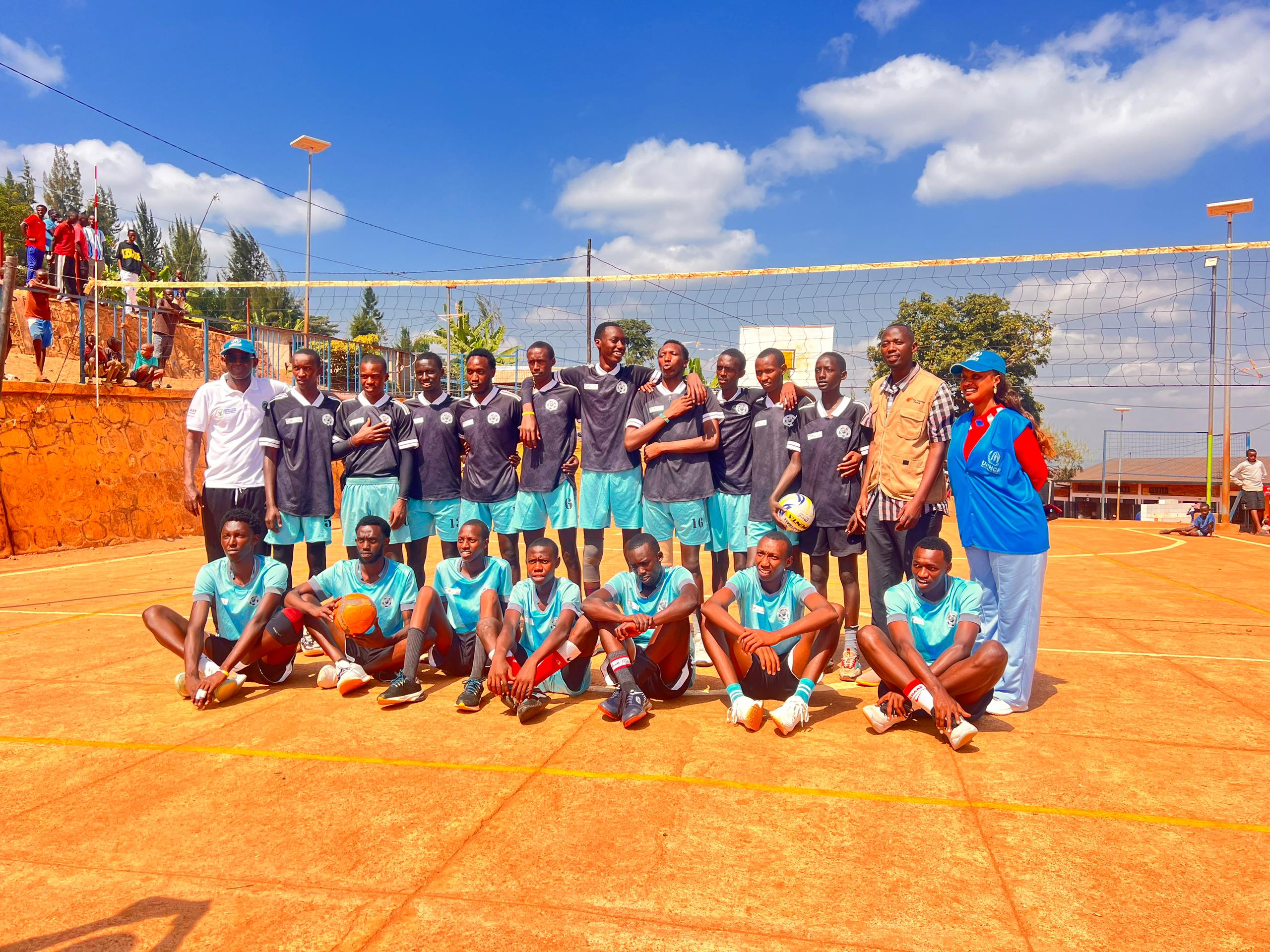 PFR and UNHCR Celebrate World Refugee Day with Volleyball Match at Mugombwa Refugee Camp